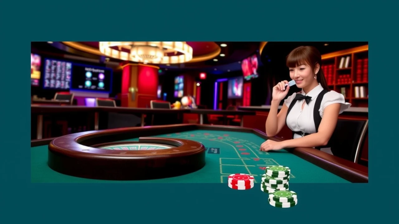 Explore the Exciting Realm of Live Dealer Online Casino Gambling Games